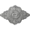 Ekena Millwork Ashford Ceiling Medallion, Hand-Painted Ultra Pure White Crackle, 42 3/4"W x 28 7/8"H x 1"P CM42X28ASUWC - alternate 1